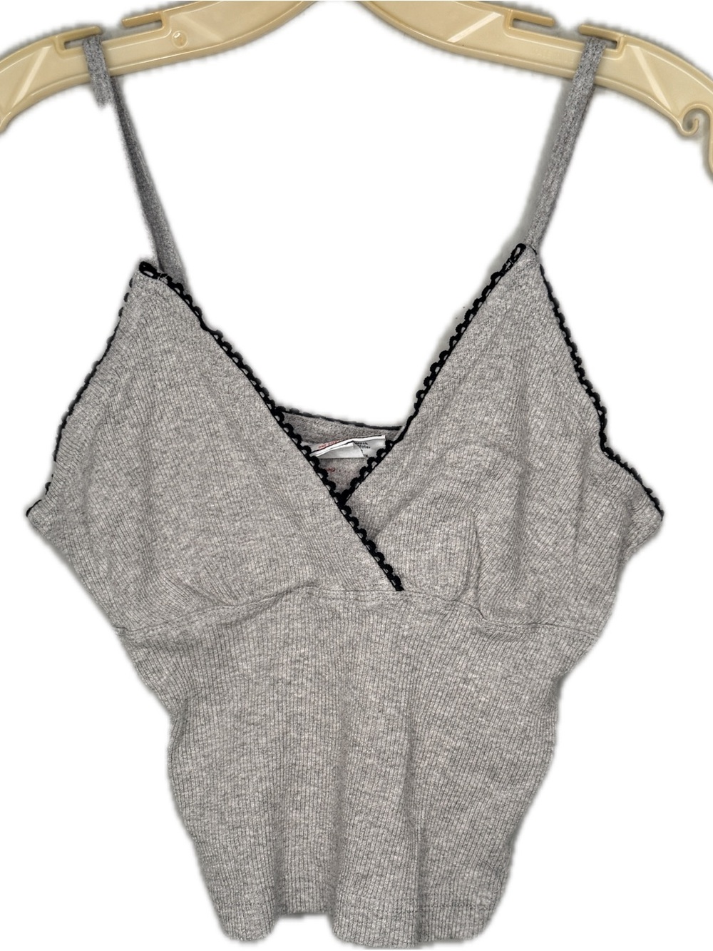 Hard Tail Forever Gray Cotton Top nwot